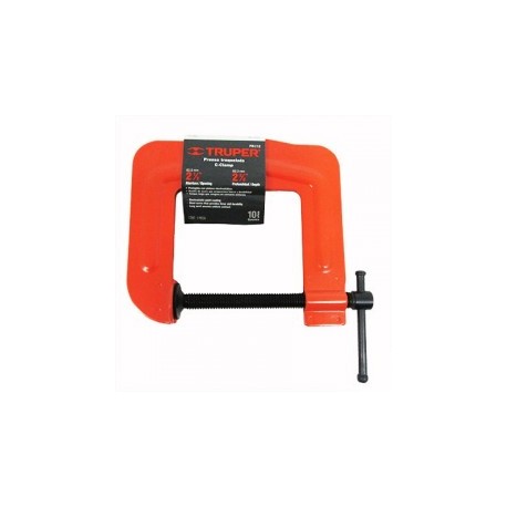 PRENSA TROQUELADA 2-1/2 PULGADAS TRUPER.