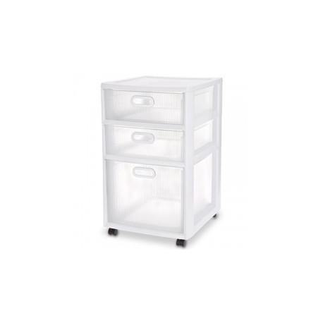 UNIDAD DE 3 CAJONES ULTRA STERELITE BLANCO.