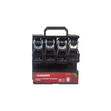 BANDA DE AMARRE 1X12FT 4-PK 1320lbs HDX.